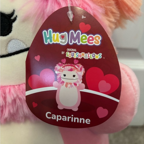NWT 14” Caparinne the Bigfoot Valentines Squishmallow Hugmee - Picture 4 of 6